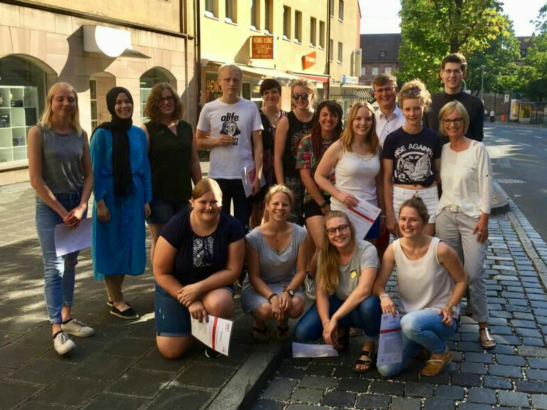 Gruppenbild der Peers von [U25] in 2018